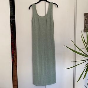 mint green knit zara dress